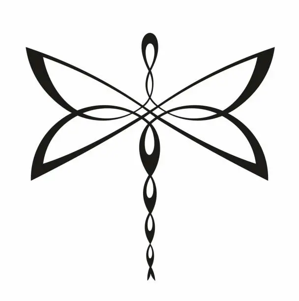 Vector illustration of Dragonfly