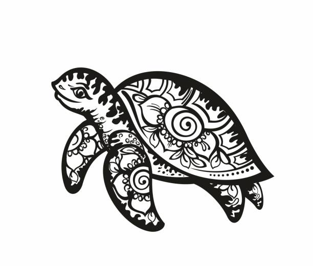 Pics Of The Hawaiian Turtle Tattoo Designs Illustrations, Royalty-Free  Vector Graphics & Clip Art - iStock
