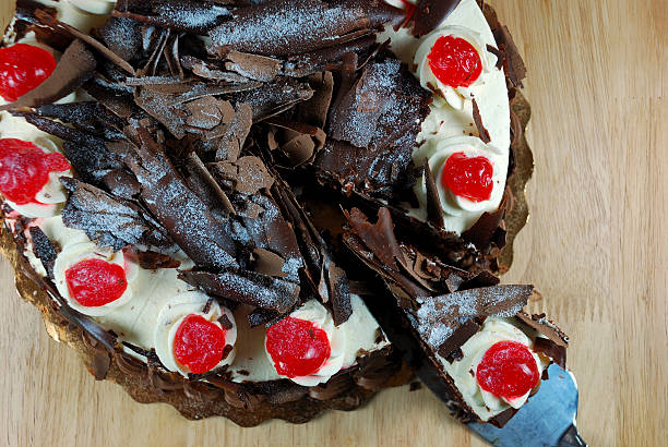 ciasto czekoladowe - fudgy zdjęcia i obrazy z banku zdjęć