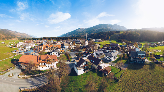 Tröpolach, famous touristic destination in the Gailtal Carinthia region, South of Austria.