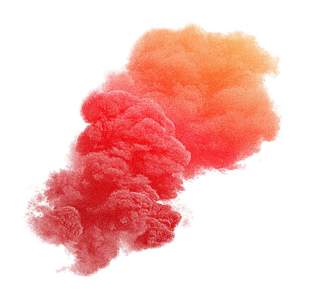 illustrazioni stock, clip art, cartoni animati e icone di tendenza di nuvola di fumo da explosion - fumo di sigaretta elettronica