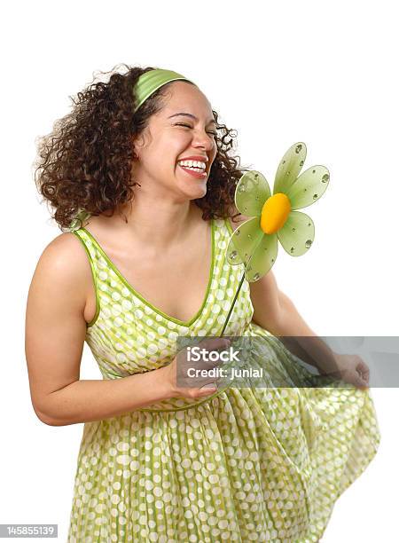 Curtsy Con Una Flor De Foto de stock y más banco de imágenes de Adolescencia - Adolescencia, Adolescente, Adulto