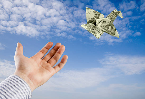 istock Origami Money Bird 145855257