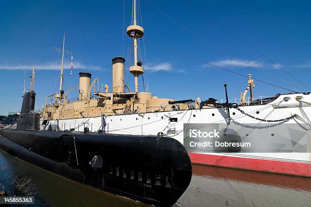 Uss Becuna Und Olympia Stockfoto und mehr Bilder von Unterseeboot - Unterseeboot, Erster Weltkrieg, USA
