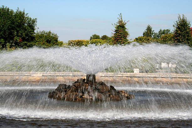 istock fountain in the garden 145855896