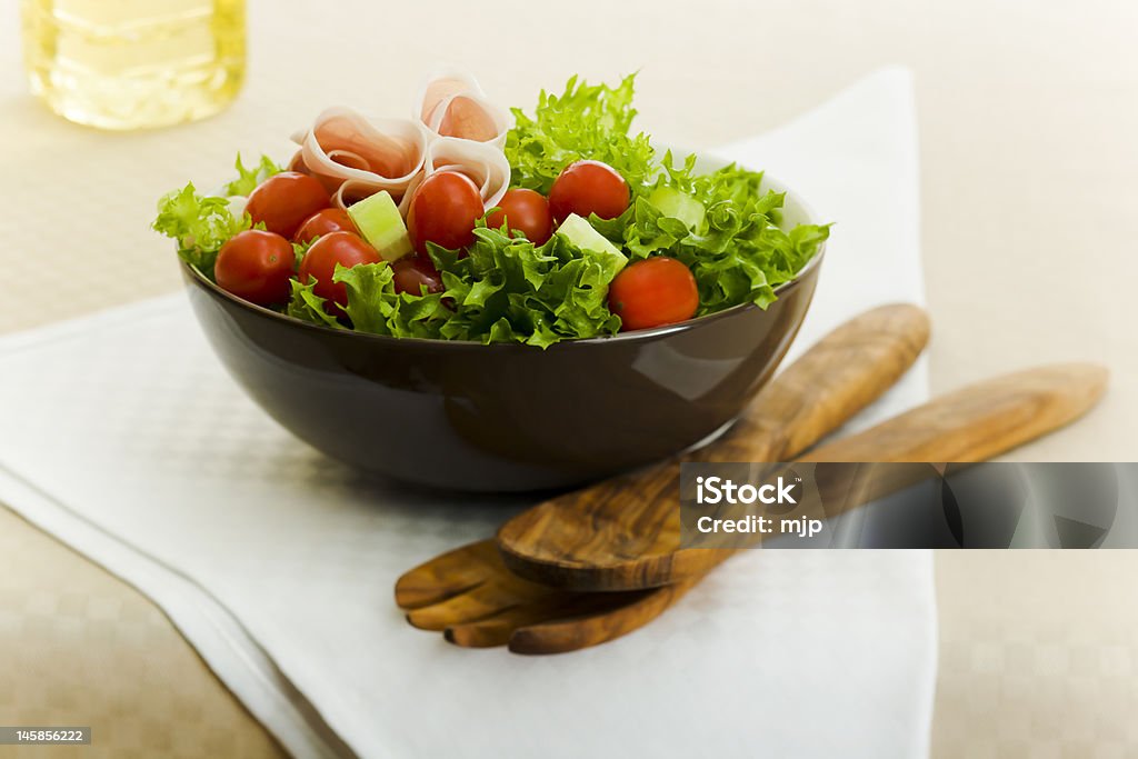 Prosciutto Salada - Royalty-free Colher - Talheres Foto de stock