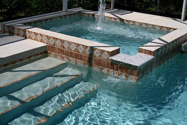 istock outdoor pool & hot-tub 145856379
