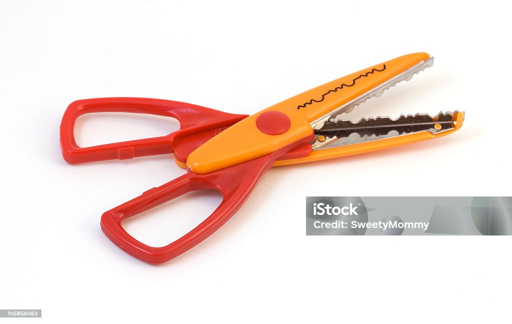 Scrapbooking Scissors Stock Photo - Download Image Now - Art And Craft,  Color Image, Craft - iStock