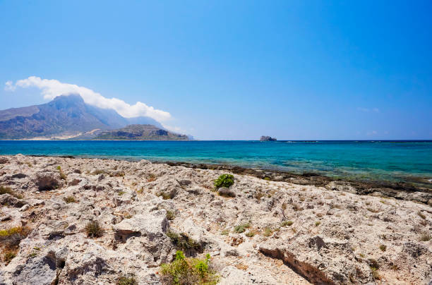 istock The island Gramvousa and the bay Balos 1458565954