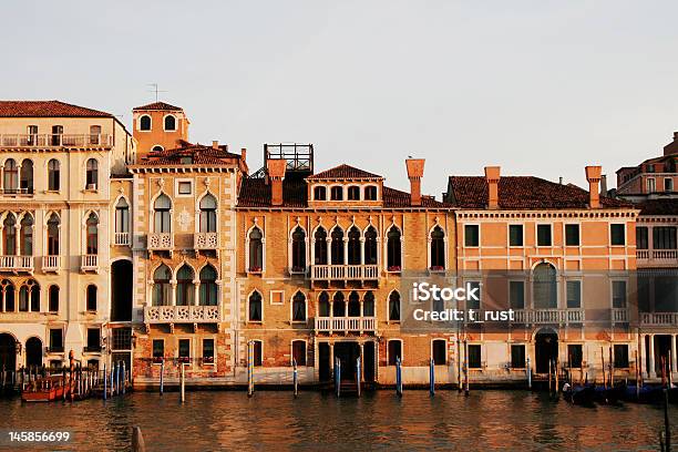 Venedig Italienwasser Der Gebäudefassade Stockfoto und mehr Bilder von Alt - Alt, Altertümlich, Architektur