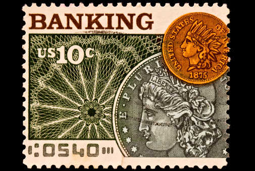 Issued to commemorate banking in the United States. Issued 1975