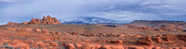 istock Chuckawalla and Turtle Wall landscape views from trail  Cliffs National Conservation Area Wilderness Snow Canyon State Park St George, Utah, United States. 1458572581