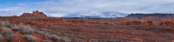 istock Chuckawalla and Turtle Wall landscape views from trail  Cliffs National Conservation Area Wilderness Snow Canyon State Park St George, Utah, United States. 1458573442