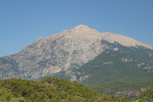 Mount Tahtali in Kemer district, Antalya City, Turkey