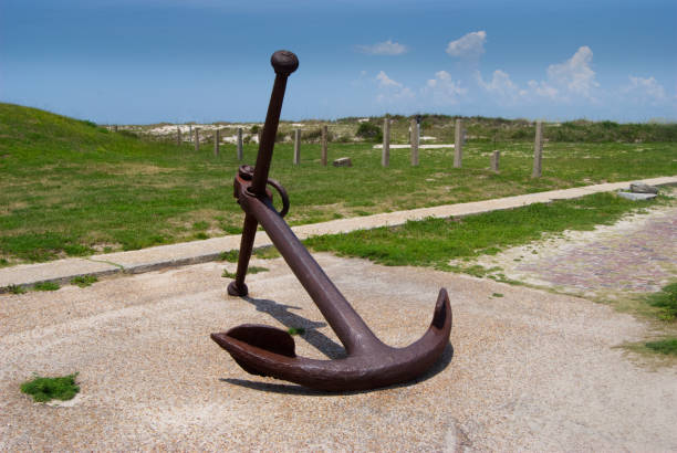 istock Ships Anchor Historic Fort Pickens 1458578294