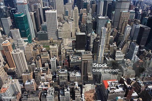 Skyline Di Manhattan - Fotografie stock e altre immagini di Adulazione - Adulazione, Affari, Ambientazione esterna