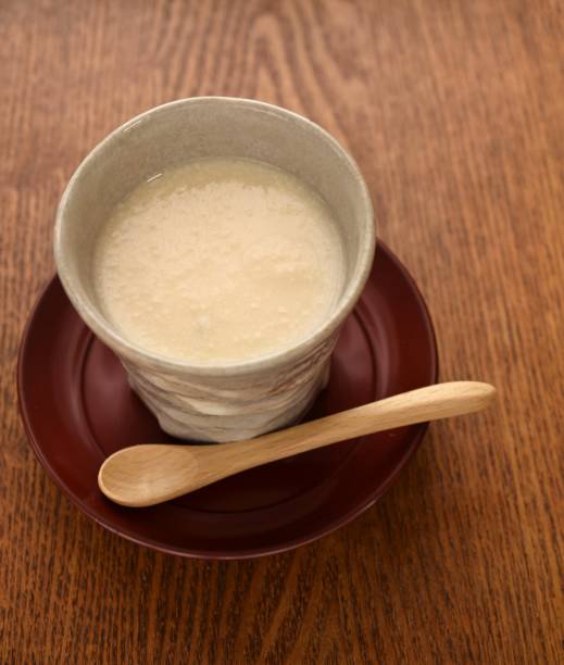 istock Amazake in a cup.
Japanese sweet drink. 1458600135