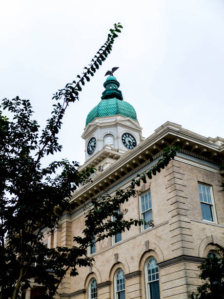 istock City Hall Building With A Clock Tower On The Dome 1458612227