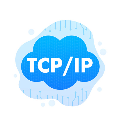 Tcp Ip Transmission Control Protocol Internet Protocol Digital Cloud ...