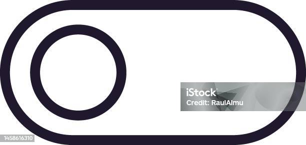 Interface Concept Vector Sign Drawn In Line Style Isolated Editable ...