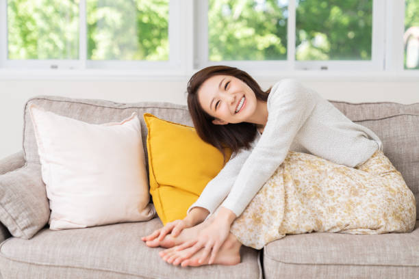 istock attractive asian woman relaxing 1458619790