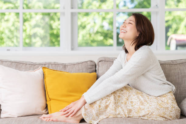istock attractive asian woman relaxing 1458619819
