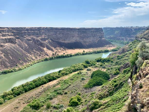 istock Snake River in Twin Falls, Idaho, USA 1458623960