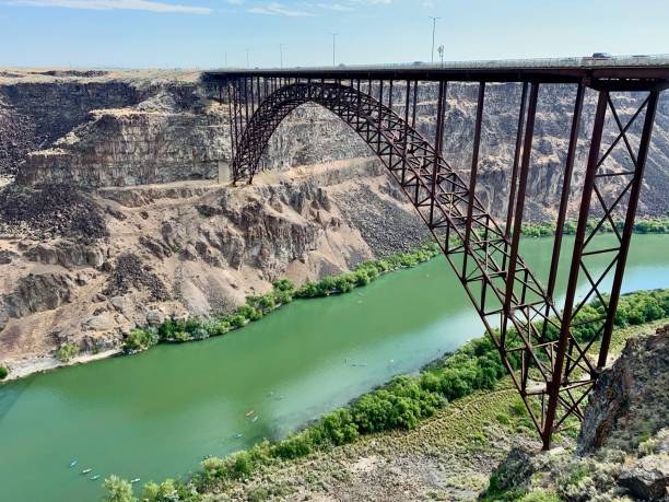 istock Bridge over Snake River in Twin Falls, Idaho, USA 1458623969