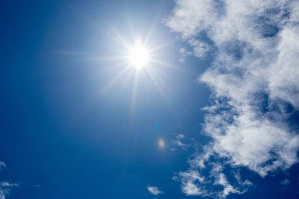 istock blue sky and white clouds in the sky 1458630707