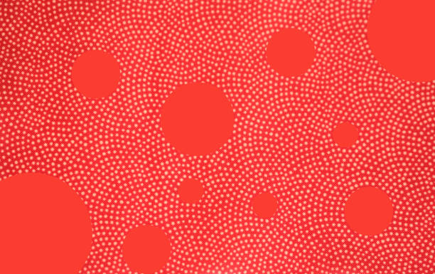 Japanese traditional red cloth.