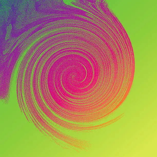 Vector illustration of Spiral abstract background