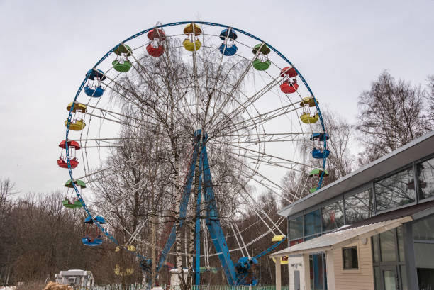 istock Ferris wheel in the park 1458658378