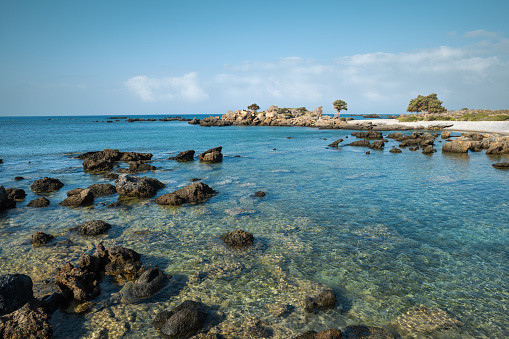 Kedrodasos beach, one of the most beautiful beaches of Crete.