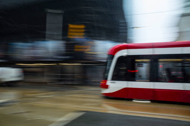 istock TORONTO STREETCAR IN MOTION BLUR 1458676221