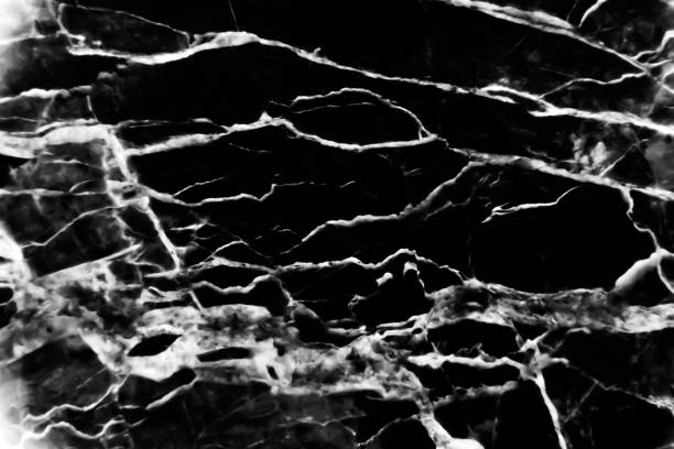 istock Marble black texture and abstract white vein seamless patterns background 1458677181