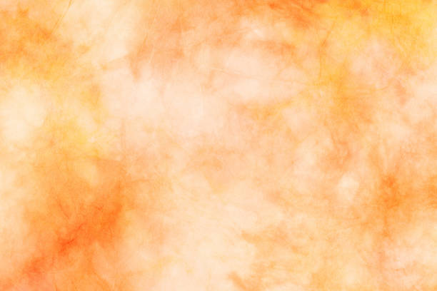 Japanese spring orange paper texture, natural grunge canvas abstract, background photography
