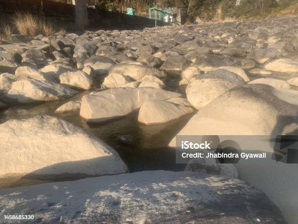 Stone Riprap Design Stock Photo - Download Image Now - Architecture, Backgrounds, Brick