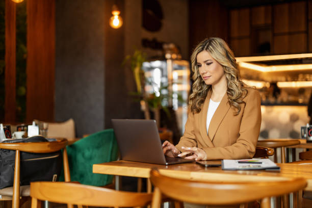 istock Business woman working on new project 1458704366