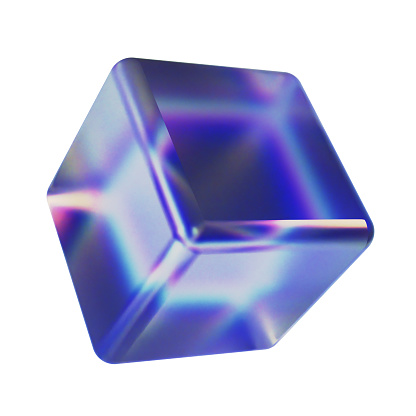 3d holographic dispersion box geometry shape