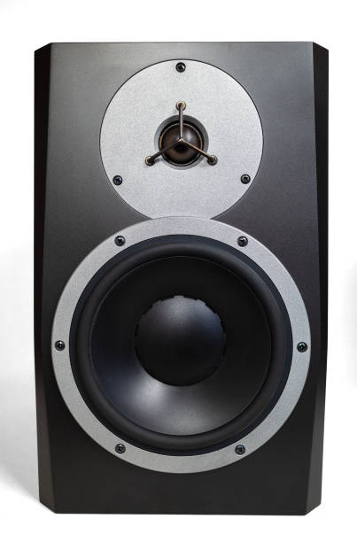 istock Audio speaker - studio monitor 1458713277