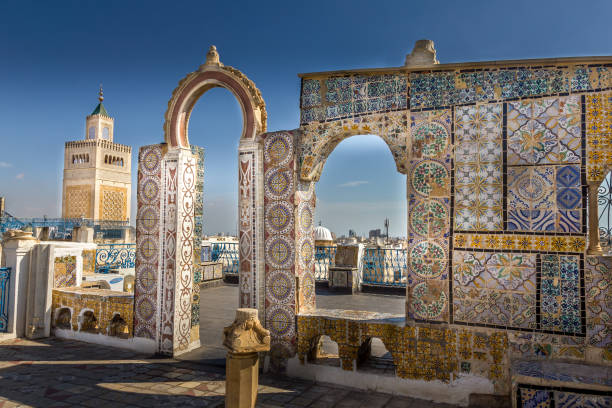 istock Traditional rooftop in Tunis, Tunisia 1458723785