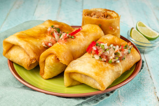 istock Delicious chimichanga 1458724272