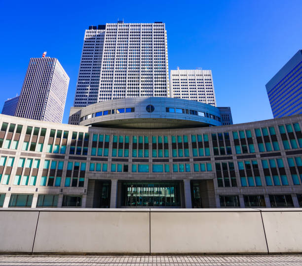 istock Sunny Tokyo Metropolitan Assembly Building (Shinjuku-ku, Tokyo) 1458726123