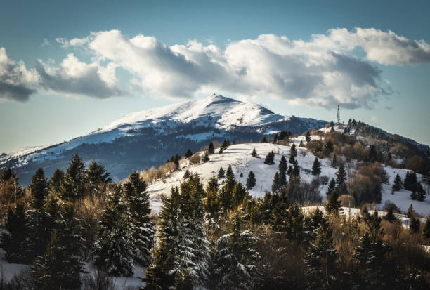 istock Snowcapped Julian Alps mountains 1458739845