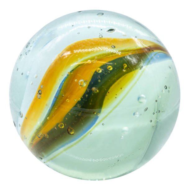 istock one mixed colorful  glass or ceramic marble or ball 1458750788