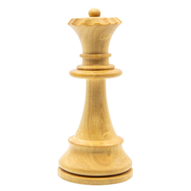 istock white wooden queen chess piece 1458750918