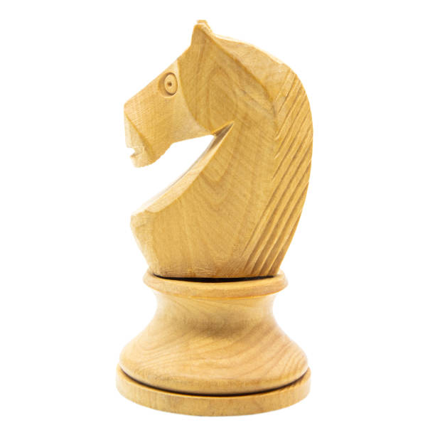 istock white wooden knight chess piece 1458750928