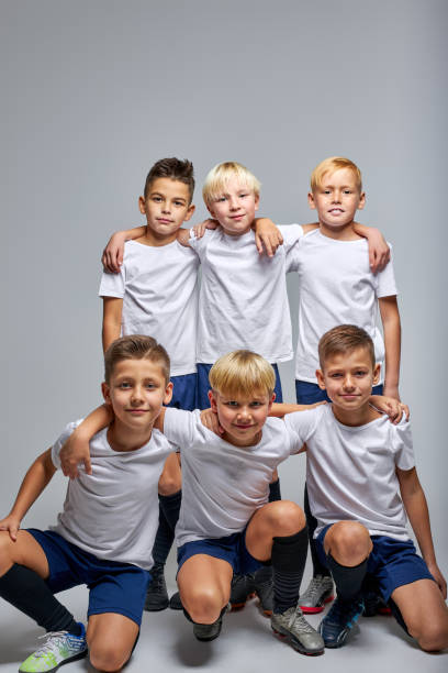 istock young soccer team. kids - future champions 1458761668