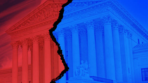 istock Divided Supreme Court 1458762780