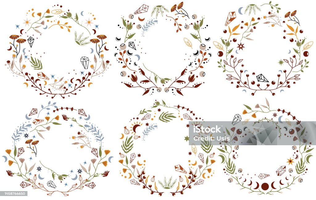 Ilustración de Corona Boho Con Flores Místicas Luna Celestial Hojas De Colores Composiciones Místicas Y Esotéricas Marco Floral Mágico Perfecto Para Tarjetas De Felicitación Póster Postal Pancarta Ilustración Vectorial y más Vectores Ilustración de Corona Boho Con Flores Místicas Luna Celestial Hojas De Colores Composiciones Místicas Y Esotéricas Marco Floral Mágico Perfecto Para Tarjetas De Felicitación Póster Postal Pancarta Ilustración Vectorial y más Vectores